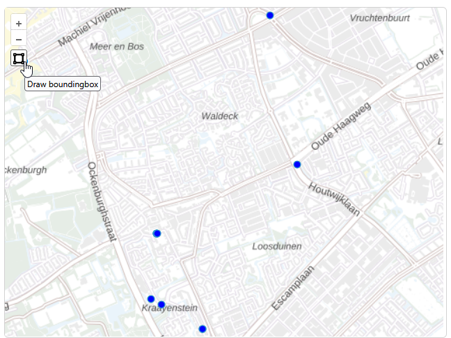 Teken een bounding box