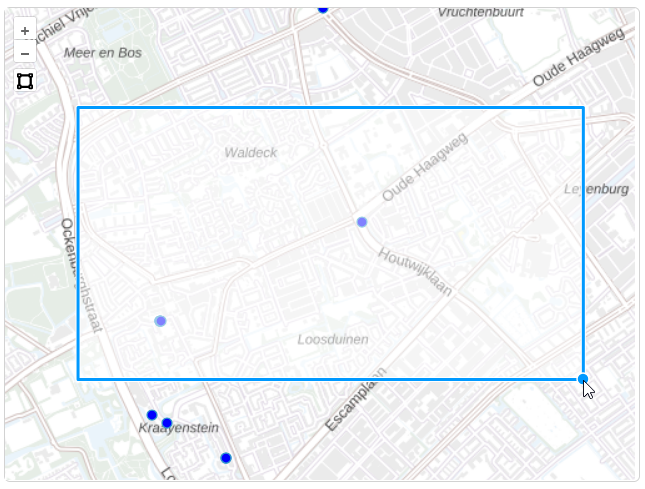 Teken een bounding box